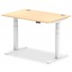 Rayleigh Air Height Adjustable Sit Stand Desk With Cable Ports